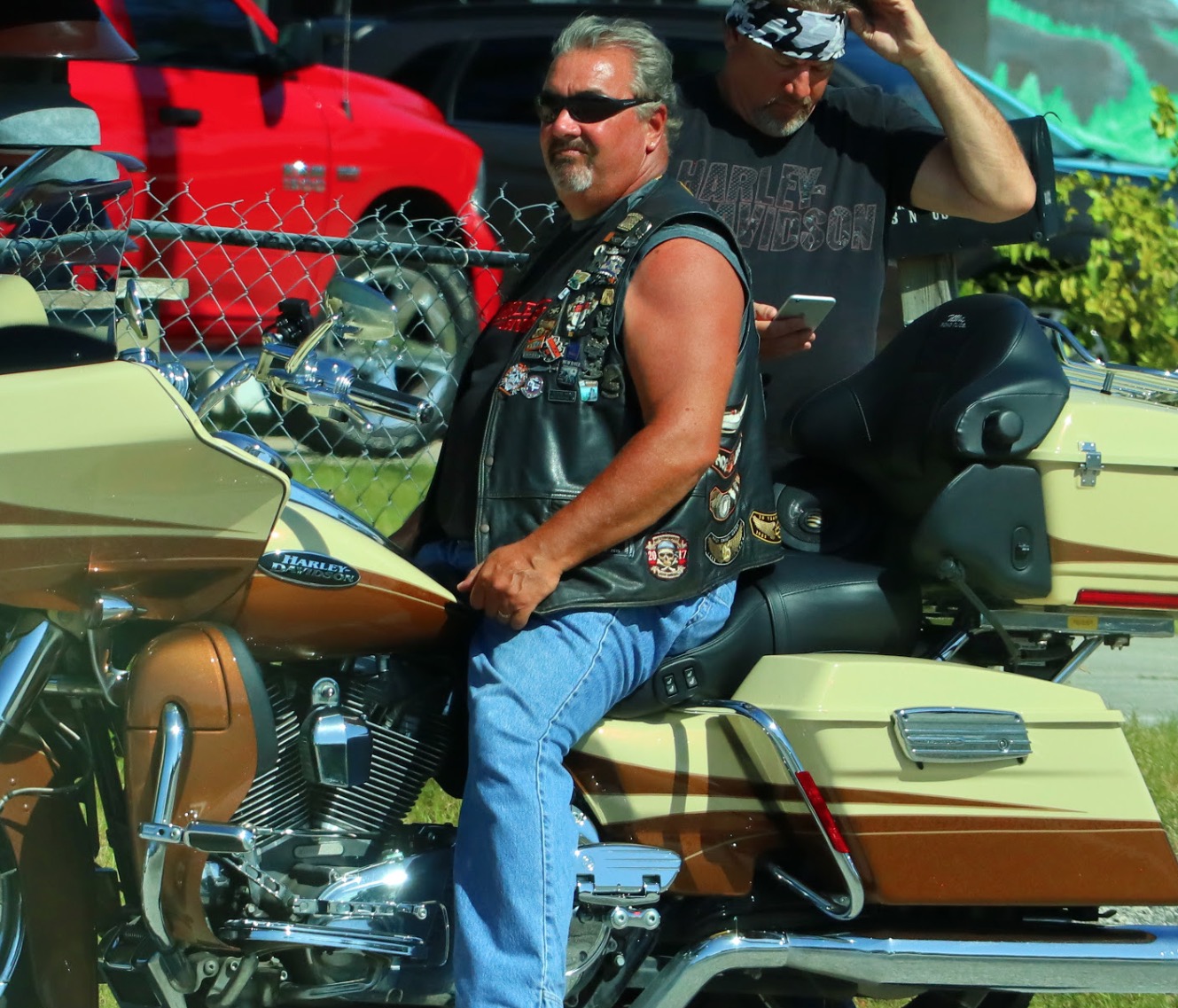 Another Awesome Biker having a good time